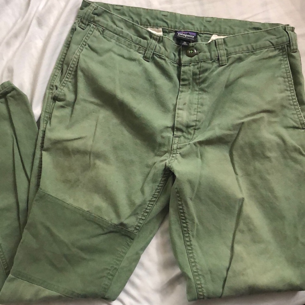 Patagonia mens green pant size 32